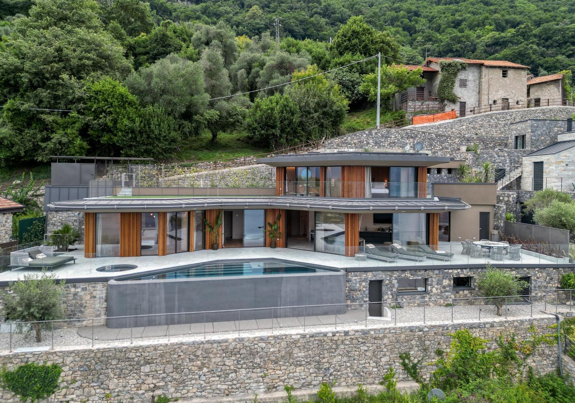Villa Osee Lago Di Como Sala Comacina Exterior foto