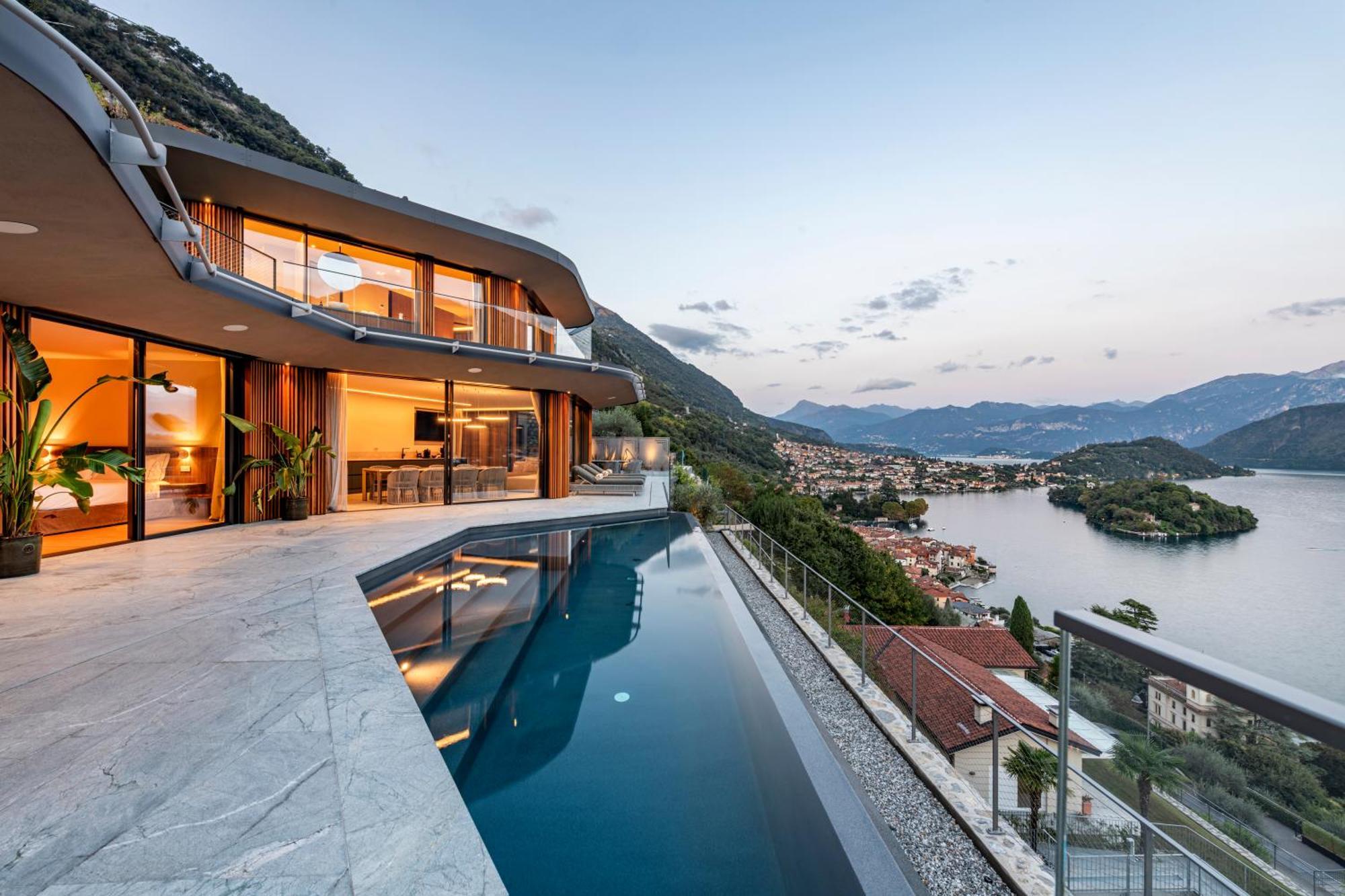 Villa Osee Lago Di Como Sala Comacina Exterior foto