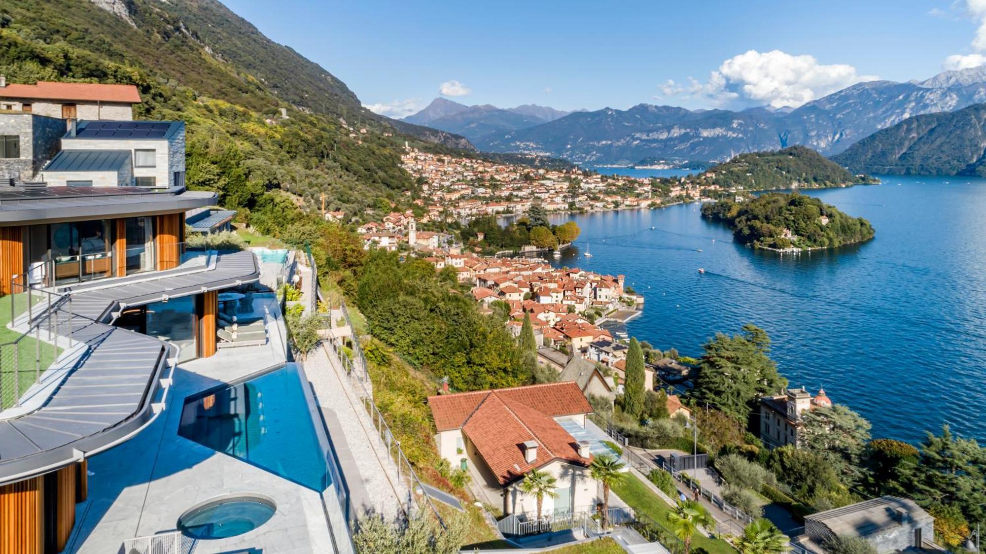 Villa Osee Lago Di Como Sala Comacina Exterior foto