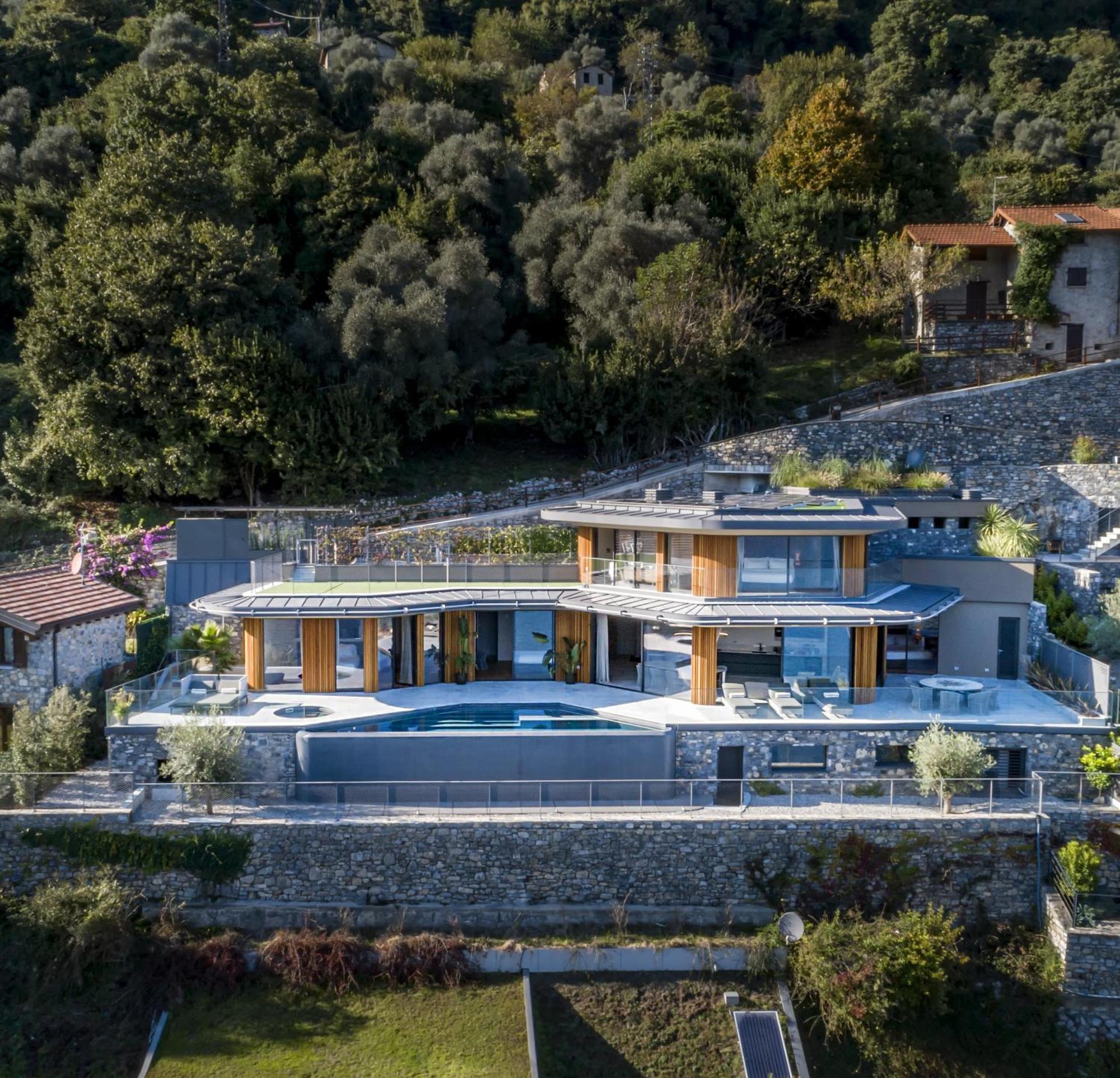 Villa Osee Lago Di Como Sala Comacina Exterior foto